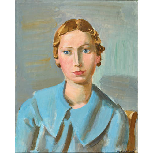 MAURICE BARRAUD : 'Portrait de femme' (DOBIASCHOFSKY AUKTIONEN AG)