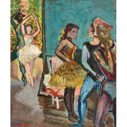 ANDR� PLANSON : Arlequins et ballerines (DOBIASCHOFSKY AUKTIONEN AG)