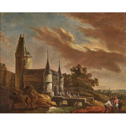 DAVID II TENIERS : 'La Vente de la P�che' (DOBIASCHOFSKY AUKTIONEN AG)
