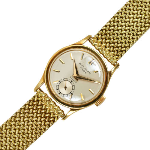 PATEK PHILIPPE : Herrenarmbanduhr 'Calatrava' (DOBIASCHOFSKY AUKTIONEN AG)