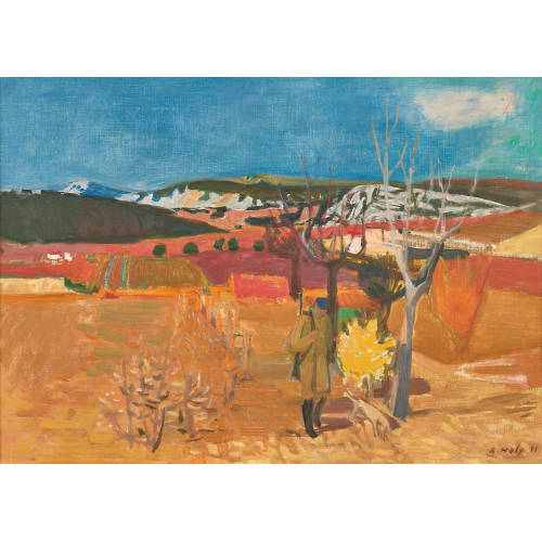 ADRIEN HOLY : 'Automne dans le Midi' (DOBIASCHOFSKY AUKTIONEN AG)