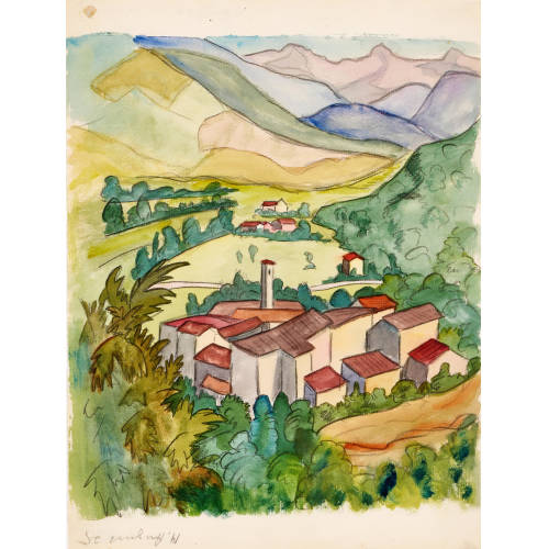 HERMANN HESSE : 'Agnuzzo' (DOBIASCHOFSKY AUKTIONEN AG)