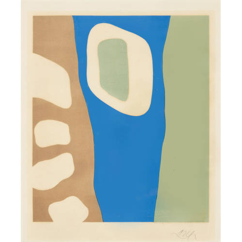HANS (AUCH JEAN) ARP : 'Coulisses de for�t' (DOBIASCHOFSKY AUKTIONEN AG)