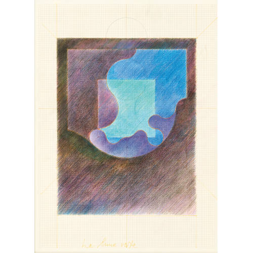 KARL GERSTNER : 'La lune verte' (DOBIASCHOFSKY AUKTIONEN AG)
