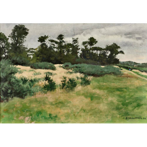 F�LIX VALLOTTON : 'Temps gris, Varengeville' (DOBIASCHOFSKY AUKTIONEN AG)