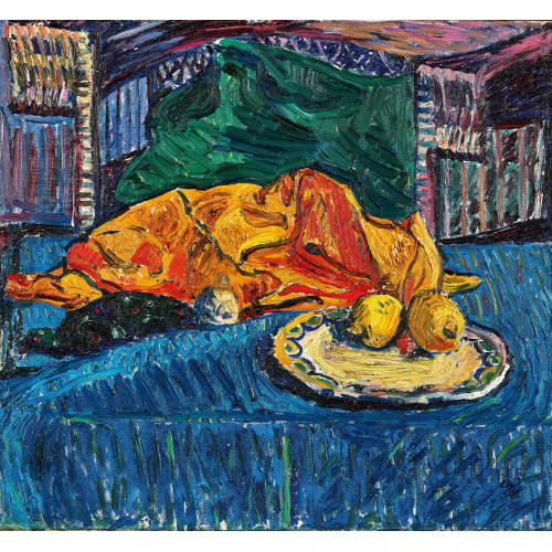 CUNO AMIET : 'Stillleben mit Zitronen' (DOBIASCHOFSKY AUKTIONEN AG)