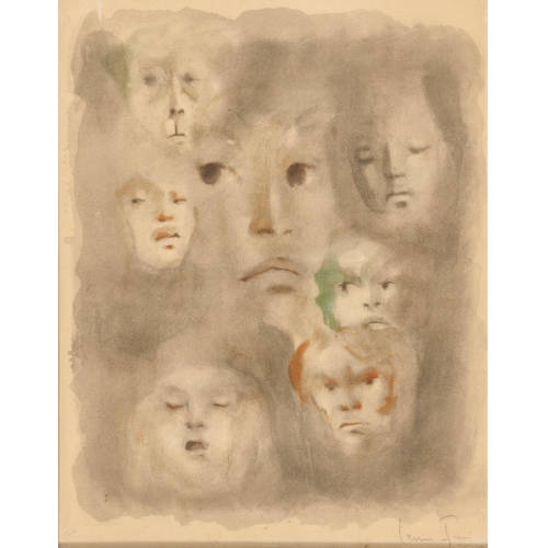 LEONOR FINI : Visages (DOBIASCHOFSKY AUKTIONEN AG)