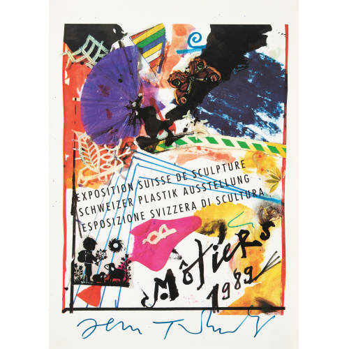 JEAN TINGUELY : 'Schweizer Plastik Ausstellung M�tiers 1989' (DOBIASCHOFSKY AUKTIONEN AG)