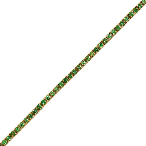 TSAVORIT-BRACELET : (DOBIASCHOFSKY AUKTIONEN AG)