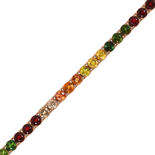 SAPHIR-DIAMANT-BRACELET : (DOBIASCHOFSKY AUKTIONEN AG)