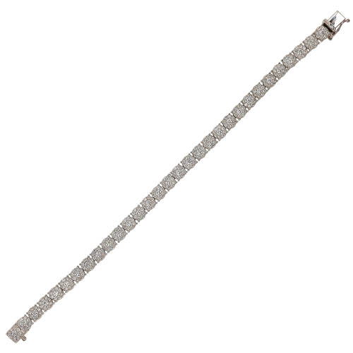 DIAMANT-BRACELET : (DOBIASCHOFSKY AUKTIONEN AG)
