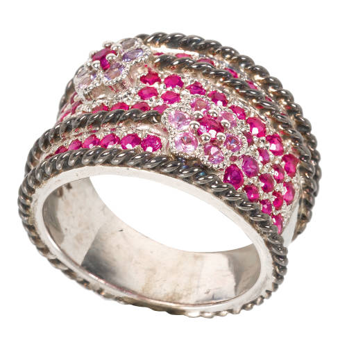 AMETHYST-RUBIN-RING : (DOBIASCHOFSKY AUKTIONEN AG)