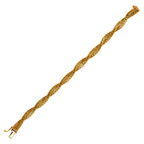 GOLD-BRACELET : (DOBIASCHOFSKY AUKTIONEN AG)