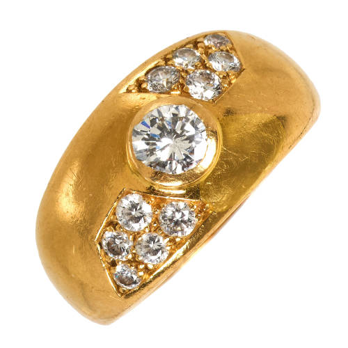BRILLANT-RING : (DOBIASCHOFSKY AUKTIONEN AG)
