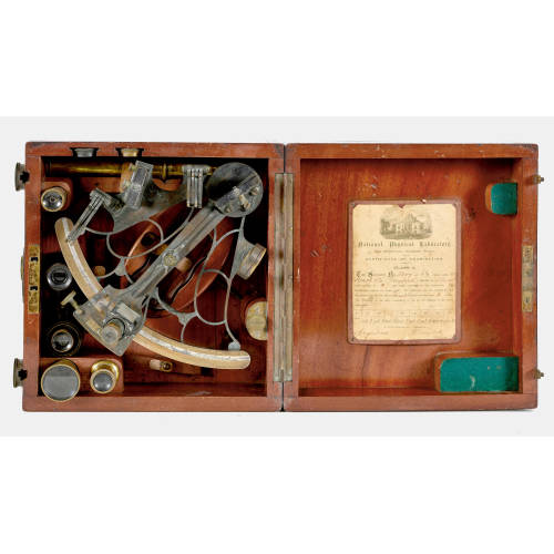 SEXTANT : England, um 1880-1890 (Heath & Co.) (DOBIASCHOFSKY AUKTIONEN AG)