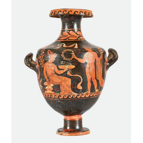 ANTIKE KUNST : Hydria, Apulien, 4. Jh. v. Chr (DOBIASCHOFSKY AUKTIONEN AG)
