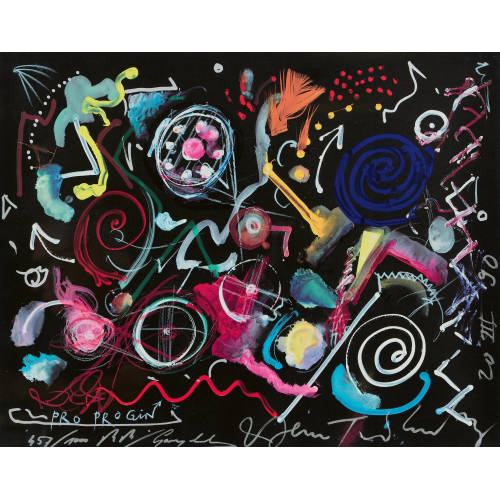 JEAN TINGUELY : 'Pro Pro Gin' (DOBIASCHOFSKY AUKTIONEN AG)