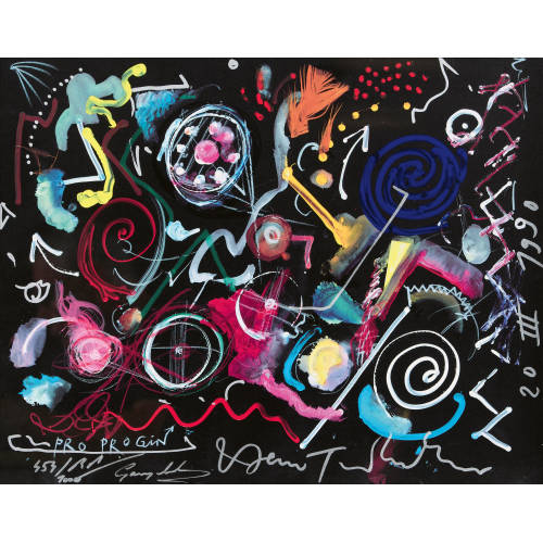 JEAN TINGUELY : 'Pro Pro Gin' (DOBIASCHOFSKY AUKTIONEN AG)