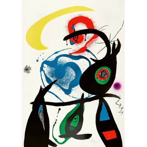 JOAN MIR� : 'Oda a Joan Miro' (DOBIASCHOFSKY AUKTIONEN AG)