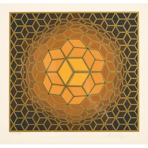 VICTOR VASARELY : 'Hexa 5' (DOBIASCHOFSKY AUKTIONEN AG)
