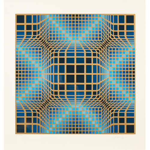 VICTOR VASARELY : Ohne Titel (DOBIASCHOFSKY AUKTIONEN AG)