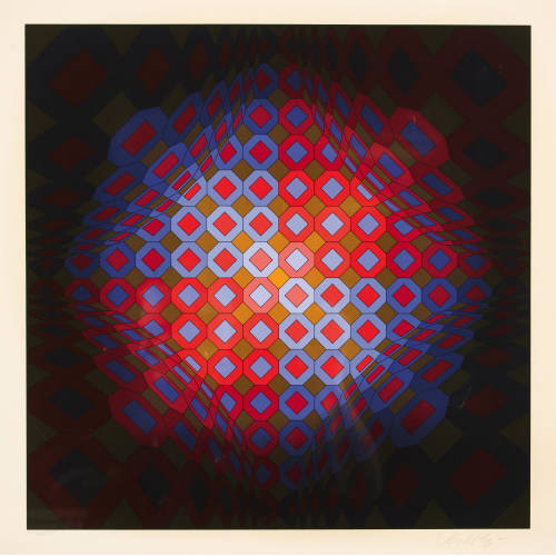VICTOR VASARELY : Ohne Titel (DOBIASCHOFSKY AUKTIONEN AG)