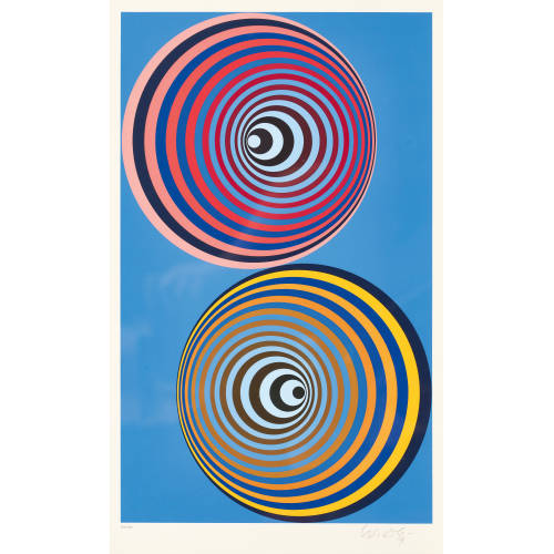 VICTOR VASARELY : 'Cosmos' (DOBIASCHOFSKY AUKTIONEN AG)