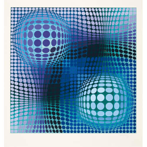 VICTOR VASARELY : 'Feny' (DOBIASCHOFSKY AUKTIONEN AG)