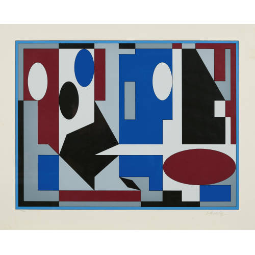 VICTOR VASARELY : Ohne Titel (DOBIASCHOFSKY AUKTIONEN AG)