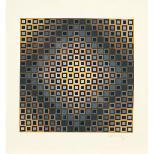 VICTOR VASARELY : 'Boglar' (DOBIASCHOFSKY AUKTIONEN AG)