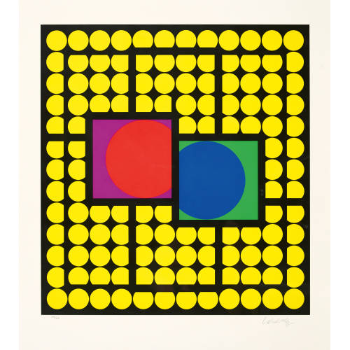 VICTOR VASARELY : Ohne Titel (DOBIASCHOFSKY AUKTIONEN AG)