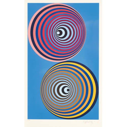 VICTOR VASARELY : 'Cosmos' (DOBIASCHOFSKY AUKTIONEN AG)
