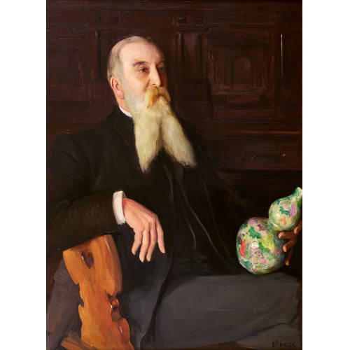 ERNEST BI�LER : Portrait d'Aloys Revilliod de Muralt (1839-1921) (DOBIASCHOFSKY AUKTIONEN AG)