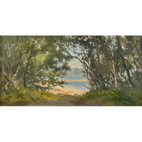 AUGUSTE BACHELIN : 'Sentier de la T�ne' (DOBIASCHOFSKY AUKTIONEN AG)