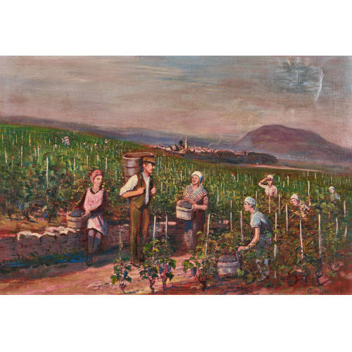 LOUIS CONSTANT GUILLAUME : Die Weinlese (DOBIASCHOFSKY AUKTIONEN AG)