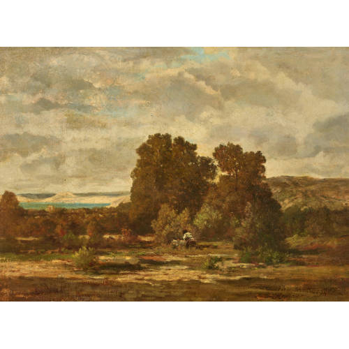 ED. BRUNEL : Paysage (DOBIASCHOFSKY AUKTIONEN AG)