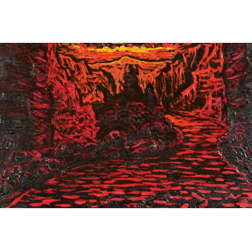 ANDR JEAN EVARD : Surreale Flusslandschaft (DOBIASCHOFSKY AUKTIONEN AG)