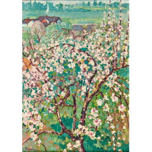 JAN PIETER TERWEY : Bl�hender Obstbaum (DOBIASCHOFSKY AUKTIONEN AG)