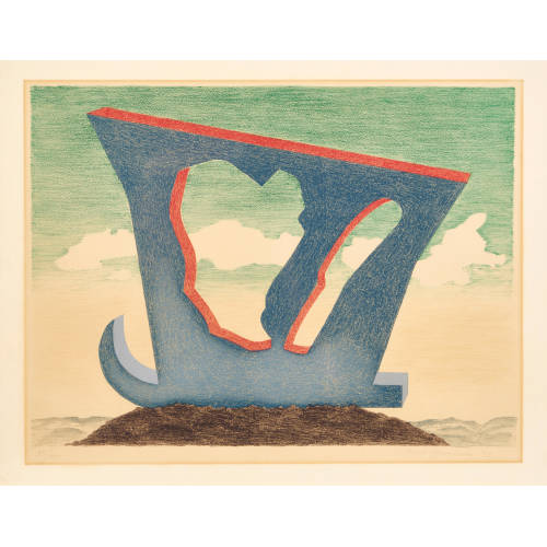 MERET OPPENHEIM : 'Parapapillonneries-Silberschwanz' (DOBIASCHOFSKY AUKTIONEN AG)