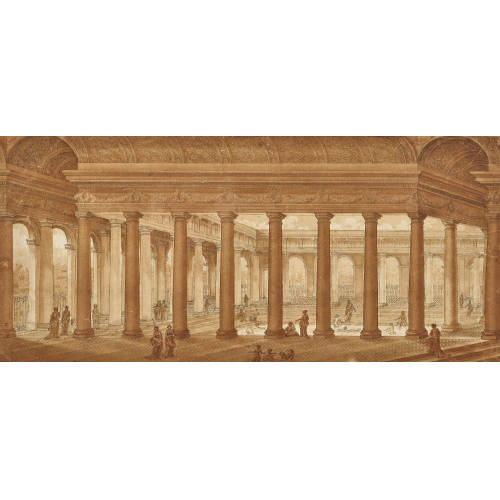 CHARLES PERCIER : R�misches Bad (DOBIASCHOFSKY AUKTIONEN AG)