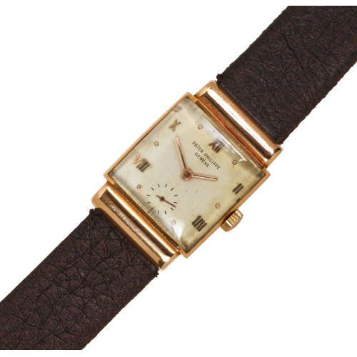 PATEK PHILIPPE : Vintage-Herrenarmbanduhr (DOBIASCHOFSKY AUKTIONEN AG)