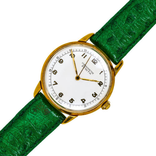 ZENITH : Armbanduhr 'Chronometre' (DOBIASCHOFSKY AUKTIONEN AG)