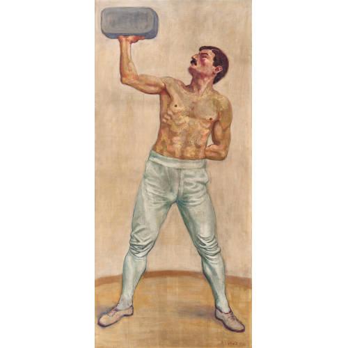 MARCEL VICTOR D'ETERNOD : Der Steinstosser (DOBIASCHOFSKY AUKTIONEN AG)