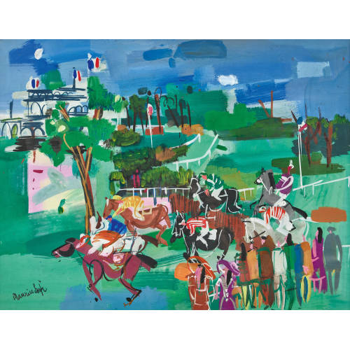 MAURICE EMPI : 'Les courses' (DOBIASCHOFSKY AUKTIONEN AG)