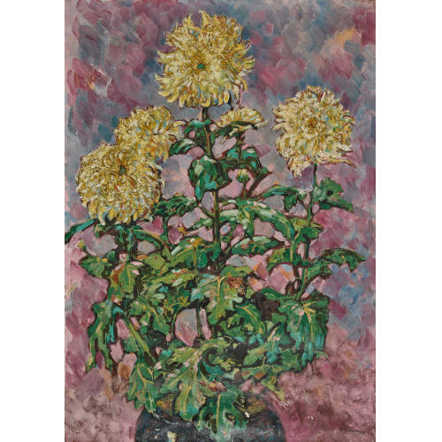 JAN PIETER TERWEY : Chrysanthemen (DOBIASCHOFSKY AUKTIONEN AG)
