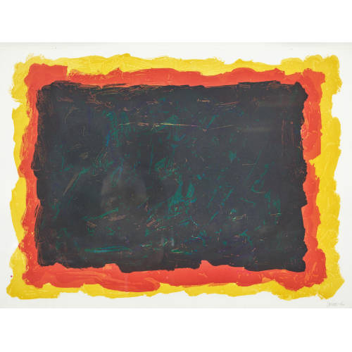 SOL LEWITT : Irregular red, yellow and blue rectangles superimposed (DOBIASCHOFSKY AUKTIONEN AG)