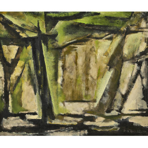 RODOLPHE TH�OPHILE BOSSHARD : 'Sous-Bois' (DOBIASCHOFSKY AUKTIONEN AG)