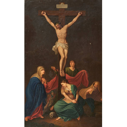 19. JH. FRANKREICH : Christus am Kreuz (DOBIASCHOFSKY AUKTIONEN AG)