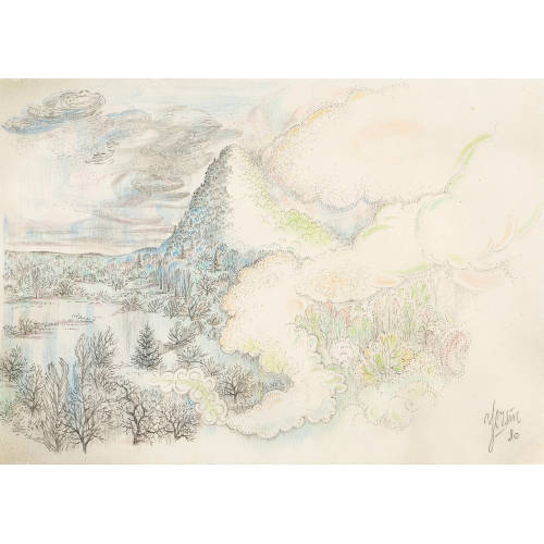 ALBERT-EDGAR YERSIN : Vertr�umte Landschaft (DOBIASCHOFSKY AUKTIONEN AG)