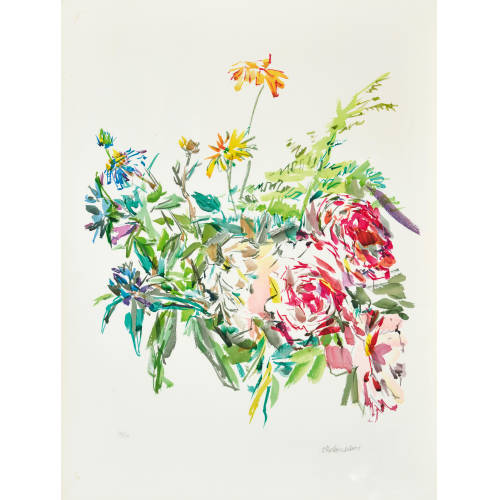 OSKAR KOKOSCHKA : 'Sommerblumen mit Rosen' (DOBIASCHOFSKY AUKTIONEN AG)